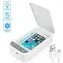 HXS Cell Phone Sanitizer,Sterilizer for Smart Phone, Cell Phone Cleaner Portable Phone Cleaning Box for iPhone, Android Mobile Phone, Watches, Keys HXS Cell Phone Sanitizer,Sterilizer for Smart Phone, Cell Phone Cleaner Portable Phone Cleaning Box for iPhone, Android Mobile Phone, Watches, Keys