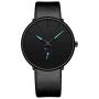 Mens Watches Minimalist Ultra Thin Waterproof Fashion Dressy Wrist Watch for Men Business Casual Luxury Quartz Analog Watch