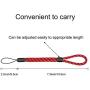 Wrist Lanyard Hand Strap, 3 Pieces Adjustable Mini Wristlet for Smartphone Camera Flashlight USB Flash Drive Key Remote Controller Black/Blue/Red