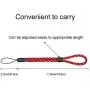 Wrist Lanyard Hand Strap, 3 Pieces Adjustable Mini Wristlet for Smartphone Camera Flashlight USB Flash Drive Key Remote Controller Black/Blue/Red