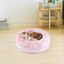 NOYAL Donut Dog Cat Bed, Soft Plush Pet Cushion, Anti-Slip Machine Washable Self-Warming Pet Bed - Improved Sleep for Cats Small Medium Dogs (Multiple Sizes)