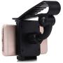 Geekercity Car Mount Cell Phone Holder Universal 360 Rotating Car Sun Visor Mount Support Clip Bracket for GPS Smartphones [35-90mm]