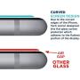 Tech Armor Premium Ballistic Tempered Glass Screen Protector for Apple iPhone SE 2020, iPhone 8 and iPhone 7 - with 99.99% HD Clarity and 3D Touch Accuracy, Clear [3 Pack]