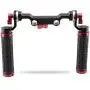 CAMVATE 15mm Rod & Soft Rubber Grip Shoulder Mount Rig with Rosette Standard Accessory for DSLR(Red,M6 Thread,31.8 mm) CAMVATE 15mm Rod & Soft Rubber Grip Shoulder Mount Rig with Rosette Standard Accessory for DSLR(Red,M6 Thread,31.8 mm)