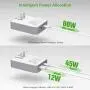 Nekmit USB C Travel Charger, Foldable Thin Flat 60W GaN Tech Dual Port Wall Charger with Power Delivery PD 3.0 for Laptops, MacBook Pro, iPad Pro, iPhone 11 Pro/Max/XS/XR/X, Pixel, Galaxy Nekmit USB C Travel Charger, Foldable Thin Flat 60W GaN Tech Dual Port Wall Charger with Power Delivery PD 3.0 for Laptops, MacBook Pro, iPad Pro, iPhone 11 Pro/Max/XS/XR/X, Pixel, Galaxy