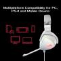 ETH Qwee ROG Delta RGB Gaming Headset with Hi-Res ESS Quad-DAC, Circular RGB Lighting Effect and USB-C Connector for PCs, Consoles and Mobile Gaming