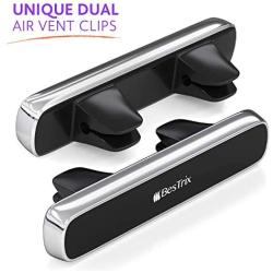 Bestrix Magnetic Phone Car Holder Air Vent | Super Strong Magnet Car Cell Phone Mount - Luxury Design Fits All Smartphones - iPhone 11/11 Pro/Xs/XS Max / 8/7 / 6, Google Pixel, Samsung Galaxy & More