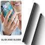 KANGYA iPhone XR Case, Slim Thin Hybrid Hard PC Soft Rubber Drop Protection Shockproof Bumper Glow in The Dark Anti-Scratches Non-Slip Phone Case Cover for 6.1 Inch iPhone XR 2018, Mandala in Galaxy