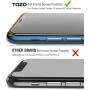 TOZO for iPhone XR / 11 Screen Protector [3-Pack] Premium Tempered Glass [0.26mm] 9H Hardness 2.5D Film Super Easy Apply for iPhone 11 / XR 6.1 Inch