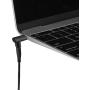 90 Degree USB C Type C Male to Female Adapter, AFUNTA Right & Left and Upward & Downward Angled 90 Degree USB-C USB 3.1 Type-C Male to Female Extension Adapter for Laptop & Tablet & Mobile Phone