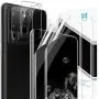 [2+2] HATOSHI for Samsung Galaxy S20 Ultra 5G (6.9-inch), 2 Pack Flexible TPU Film Screen Protector + 2 Pack Tempered Glass Camera Lens Protector, [Maximum Coverage] [Bubble Free] Case Friendly