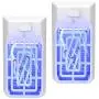 COKIT Bug Zapper, Electric Mosquito Killer Plug-in Fly Insect Trap, Mosquito Trap with Electronic UV Lamp for Bedroom, Kitchen, Office (2 Pack) COKIT Bug Zapper, Electric Mosquito Killer Plug-in Fly Insect Trap, Mosquito Trap with Electronic UV Lamp for Bedroom, Kitchen, Office (2 Pack)
