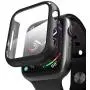 pzoz Compatible Apple Watch Series 5 / Series 4 Case with Screen Protector 44mm Accessories Slim Guard Thin Bumper Full Coverage Matte Hard Cover Defense Edge for Women Men New Gen GPS iWatch (Black) pzoz Compatible Apple Watch Series 5 / Series 4 Case with Screen Protector 44mm Accessories Slim Guard Thin Bumper Full Coverage Matte Hard Cover Defense Edge for Women Men New Gen GPS iWatch (Black)