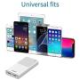 Alongza Portable Charger, 20000mah External Battery Charger, Portable Phone Charger, External Battery Pack, Phone Charger Battery Pack Portable, Battery Packs for Cell Phones