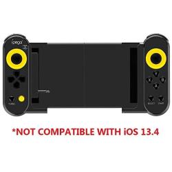Gamogo Dual Thorn Gamepad PG-9167 Game Wireless Controller 380mAh BT4.0 Detachable Plug & Play Joypad with Audio Module Joystick Compatible with Android/iOS TV Game (NOT Compatible with iOS 13.4)