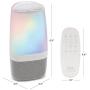 iHome Zenergy Aromatherapy Essential Oil Diffuser Bluetooth Speaker with Sound Therapy, Light Therapy, Anti-Anxiety and Stress Relief, Color Changing Relaxing Sounds and Oils iHome Zenergy Aromatherapy Essential Oil Diffuser Bluetooth Speaker with Sound Therapy, Light Therapy, Anti-Anxiety and Stress Relief, Color Changing Relaxing Sounds and Oils