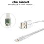 G-Cord Apple MFI Certified Short Lightning to USB Charging and Sync Cable (5 Pack, 7 Inch)