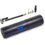 CARYWON Rechargeable Portable Air Compressor Mini Air Inflator Hand Held Tire Pump 1000mAh3 Battery with Digital LCD LED Light Lithium Battery 150PSI for Car Bicycle Tires