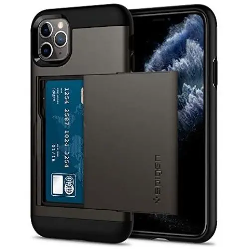 Spigen Slim Armor CS Designed for Apple iPhone 11 Pro Case (2019) - Gunmetal Spigen Slim Armor CS Designed for Apple iPhone 11 Pro Case (2019) - Gunmetal