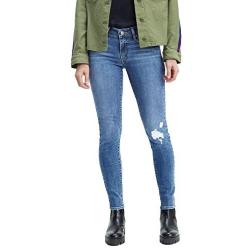 Levis Womens 721 High Rise Skinny Jeans