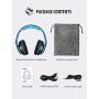 Mpow 059 Bluetooth Headphones Over Ear, Hi-Fi Stereo Wireless Headset, Foldable, Soft Memory-Protein Earmuffs, w/Built-in Mic Wired Mode, for Online Class, Home Office, PC/Cell Phones/TV