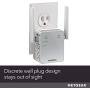 NETGEAR WiFi Range Extender EX3700 - Coverage up to 1000 sq.ft. and 15 devices with AC750 Dual Band Wireless Signal Booster & Repeater (up to 750Mbps speed), and Compact Wall Plug Design