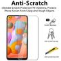 Tempered Glass for Galaxy A11, [2PACK] HD Screen Protector Case Friendly for Samsung Galaxy A11 Phone