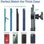 VANMASS Cell Phone Holder for Car, Auto Clamp Car Mount for iPhone, Car Phone Mount with Expansion Tray Mounted on Dashboard/Ventilation Hole Fits Most Phones with Heavy Case and All Smartphones
