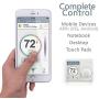 Vine Smart Wi-Fi Programmable Home Thermostat, 4th Gen, Compatible with Alexa