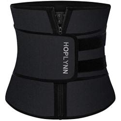 HOPLYNN Neoprene Sweat Waist Trainer Corset Trimmer Belt for Women Weight Loss, Waist Cincher Shaper Slimmer