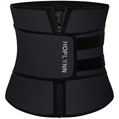HOPLYNN Neoprene Sweat Waist Trainer Corset Trimmer Belt for Women Weight Loss, Waist Cincher Shaper Slimmer