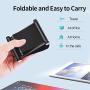 Cell Phone Stand, Adjustable Phone Holder,Aluminum Alloy Fully Foldable Dock Cradle for Desktop,Compatible with All Android Smartphone,Mobile Phone 11 Pro XS Max Xr,Switch Tablets 7-10" (Black)