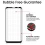 Galaxy S9 Plus Screen Protector Tempered Glass (2 Pack), OTAO 3D Curved Dot Matrix [Full Screen Coverage] Glass Screen Protector for Samsung Galaxy S 9 Plus with Installation Tray [Case Friendly]
