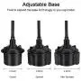 MOTOBA Adjustable Gooseneck Cell Phone Mount Stand Car Cup Drink Holder, 360 Degrees Rotation Car Cradle for iPhone, Samsung Galaxy, Huawei, etc. MOTOBA Adjustable Gooseneck Cell Phone Mount Stand Car Cup Drink Holder, 360 Degrees Rotation Car Cradle for iPhone, Samsung Galaxy, Huawei, etc.