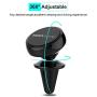 Magnetic Car Holder Unique Magnetic Air Vent Mount by ICONFLANG, Compatible with Most Case and Cell Phone – with 2 Metal Plates