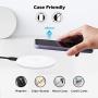 LETSCOM Ultra Slim Wireless Charger,Qi-Certified 15W Max Fast Wireless Charging Pad,Compatible with iPhone 11/11 Pro Max/XS Max/XR/XS/X/8/8+,Galaxy Note 10/Note 10+/S10/S10+/S10E (No AC Adapter)