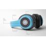 iJoy Matte Rechargeable Wireless Bluetooth Foldable Over Ear Headphones with Mic, Avatar