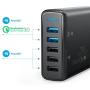Anker Quick Charge 3.0 63W 5-Port USB Wall Charger, PowerPort Speed 5 for Galaxy S10/S9/S8/S7/S6/Edge/+, Note 8/7 and PowerIQ for iPhone XS/Max/XR/X/8/7/6s/Plus, iPad, LG, Nexus, HTC and More