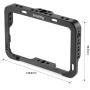 SMALLRIG Monitor Cage with Sunhood for SmallHD Focus Series 5 inches Monitor 2249