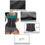 ALINBAIST Waist Trainer Corset Body Shaper for Women Neoprene Sauna Sweat Belt Trimmer Fitness with Adjustable Hooks