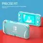 E-Began Protective Soft TPU Case for Nintendo Switch Lite (2019 Release), Ultra Slim Thin [Anti-Scratch] with Ergonomic Grip Design, Light Weight Shockproof Cover Case -Clear