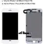 BeeFix Screen Replacement for iPhone 7 White, 4.7" LCD Display and 3D Touch Digitizer Full Assembly, with Proximity Sensor,Front Facing Camera,Earpiece Speaker and Repair Tools,for A1660, A1778, A1779