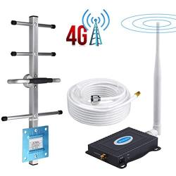 Cell Phone Signal Booster Verizon 4G LTE Band 13 700Mhz Verizon Cell Signal Booster Verizon Cell Phone Signal Amplifier Cell Repeater Home Use Mobile Signal Booster Improve Voice+Data with Antenna Kit