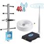 Cell Phone Signal Booster Verizon 4G LTE Signal Booster Verizon Cell Signal Booster Repeater Band13 Verizon Cell Phone Signal Amplifier Home Use Cell Phone Booster Boost Voice+Data with Antennas Kit