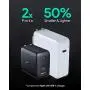 USB C Charger AUKEY Omnia 65W Fast Charger (Dual Port USB C PD 3.0 Plus USB A) with GaNFast Technology and Dynamic Detect PD Charger Wall Charger for iPhone 11 Pro Max, Google Pixel 3 XL, LG, Samsung USB C Charger AUKEY Omnia 65W Fast Charger (Dual Port USB C PD 3.0 Plus USB A) with GaNFast Technology and Dynamic Detect PD Charger Wall Charger for iPhone 11 Pro Max, Google Pixel 3 XL, LG, Samsung