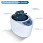 KUPPET 2020s Newest Portable Folding Steam Sauna-2L One Person Home Sauna Spa for Full Body Slimming Loss Weight w/Chair, Remote Control, Steam Pot, Foot Rest, Mat (Blue)…