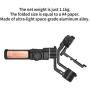 FeiyuTech AK2000s Handheld Gimbal Camera Stabilizer with Versatile Handle LCD Screen for DSLR Camera Sony a6300 a6400 a6500 Canon M50 EOS R Panasonic DC-GF9XGK DMC-LX100 Nikon Fujifilm