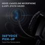 RUNMUS Stereo Gaming Headset for PS4, Xbox One, Nintendo Switch, PC, PS3, Mac, Laptop, Over Ear Headphones PS4 Headset Xbox One Headset with Surround Sound, LED Light & Noise Canceling Microphone