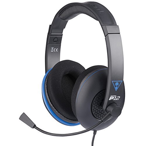 Turtle Beach - Ear Force P12 Amplified Stereo Gaming Headset - PS4, PS Vita, and Mobile Devices