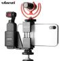 Ulanzi Cell Phone Tripod Mount Adapter w Cold Shoe, Metal Phone Tripod Adapter Aluminum Alloy Vertical w 1/4 Screw Compatible w OSMO Pocket iPhone 11 Pro Max XS Max XR 8 7 Plus Google OnePlus 7 Pro